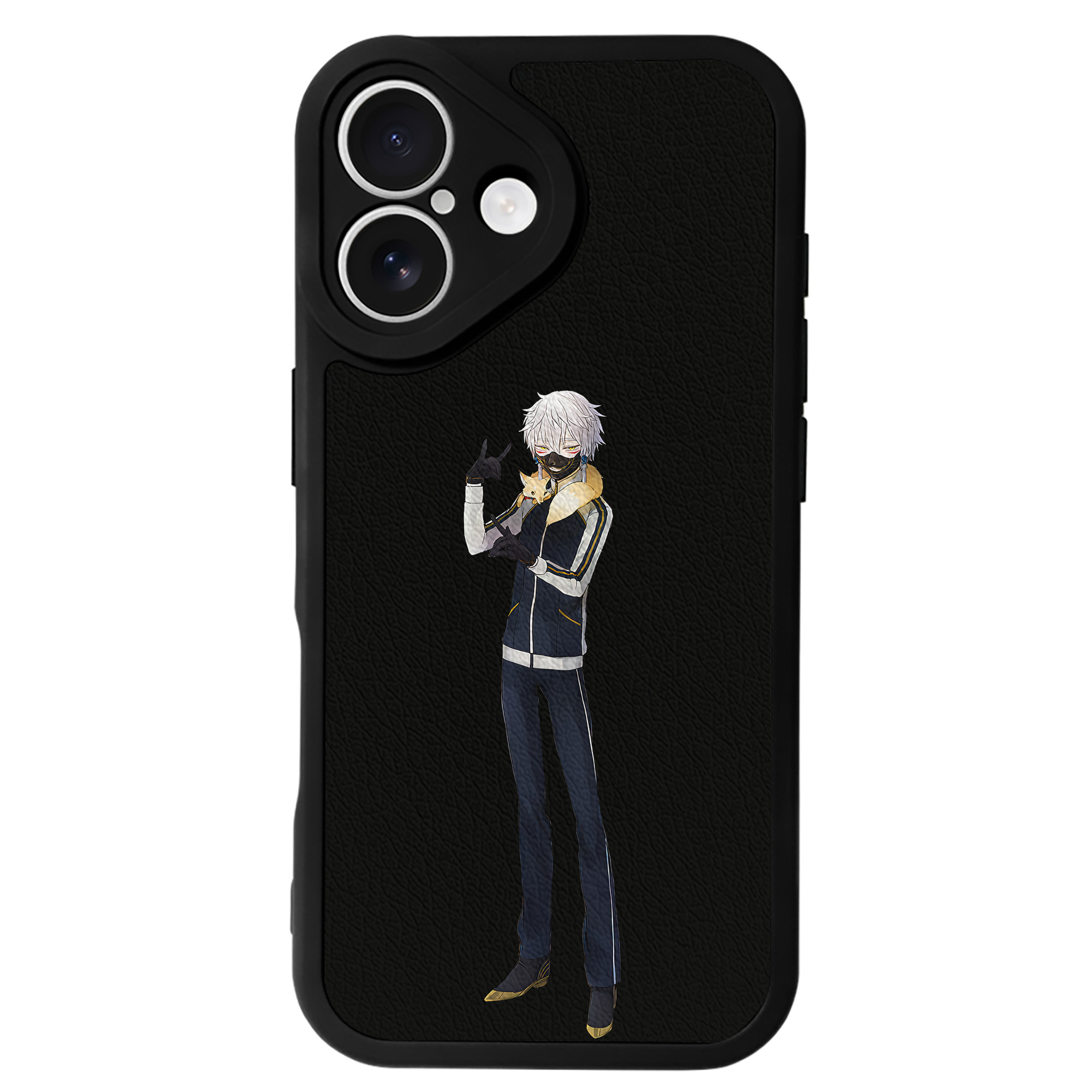 （画像用） 刀剣乱舞 Touken Ranbu 【iPhone 16シリーズ対応】シリコンスマホケース（レザー調） 材質：シリコン